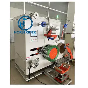 Machine de fabrication de sangles pour animaux de compagnie entièrement automatique/enrouleur de sangles pp ligne de production de sangles pp 350kg