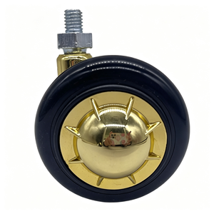 Wheel Casters for Furniture, 3 Inch Heavy Duty Swivel Locking Casters Set of 4, Dual Brake Quiet Rubber Wheels for <b>Table</b>, Shelf - Product Image 5