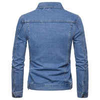 Veste et Manteau en Jean pour Homme, Tailles Grandes, Personnalisable, Vente en Gros, Lavé, Décontracté, Vintage, Coton, Uni