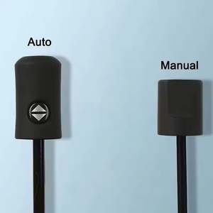 Parapluie de voyage pliable en 3 sections, entièrement automatique, coupe-vent, en polyester pongé, promotionnel, pour cadeau avec logo vintage - Product Image 6