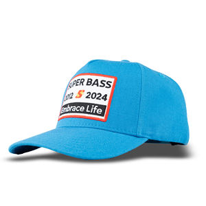 Casquette de baseball TCAP Chine ODM à 5 panneaux 100% coton avec applique et broderie personnalisée acceptée - Product Image 3