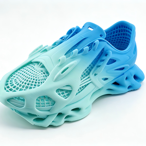 Sneakers Stampate in 3D con Tomaia Traspirante, Suola Intermedia a Rete ad Alto Rimbalzo, Perfette per Camminare, Correre e Uso Quotidiano - Product Image 4