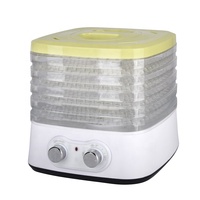 Hete Verkoop 5 Trays Mini Elektrische Groente Fruit Droger Voedsel Dehydrator Machine Met Verstelbare Trays