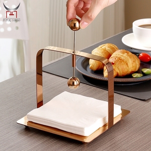 Tempat Tisu Mewah Desain Bola Berbobot Persegi, Dispenser Tisu Meja untuk Pernikahan, Pesta, Hotel, Restoran, Dekorasi Rumah - Product Image 5