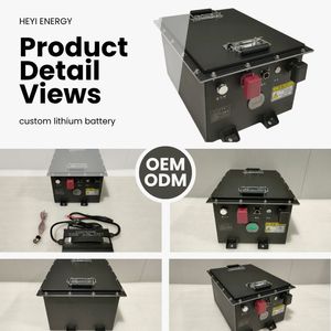 แบตเตอรี่ลิเธียมไอออน 48V สำหรับรถกอล์ฟ ดีไซน์น้ำหนักเบา แบตเตอรี่แบบ Deep Cycle สำหรับรถคลับคาร์ - Product Image 2