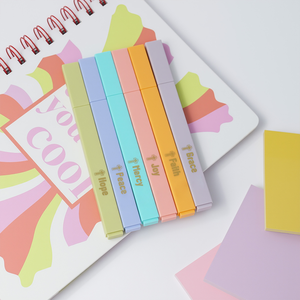 स्टेशनरी सेट रंग नो-रक्तस्राव तरल वर्णक तरल वर्णक बड़ी क्षमता फ्लैट हाइलाइटर्स और स्कूल और कार्यालय के लिए सेट - Product Image 4