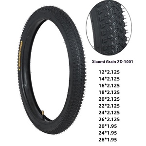 Neumáticos Exteriores Duraderos para Bicicleta de Montaña, sin Cámara, de Goma, de 12/14/16/20/24/<span class=keywords><strong>26</strong></span> Pulgadas - Product Image 4