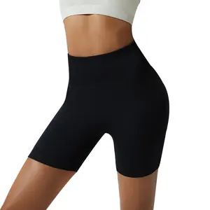 In Stock Women Gym Sport Wear Fitness Workout Seamless Yoga Pants Scrunch Butt Lift Leggings Yoga Shorts