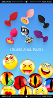 Usine de fabrication de plugs anaux personnalisés, ensemble de plugs anaux en silicone personnalisés avec image et texte, jouets sexuels BlueRabbit, OEM, étiquette privée, vente en gros