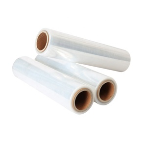 Moisture-Proof Cargo Packaging Stretch Film 300m <b>Plastic</b> LLDPE <b>Roll</b> Cast Pallet Wrapping and Color Packing <b>Roll</b> Film - Product Image 3