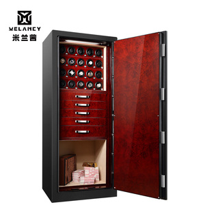 De Lujo reloj automático winder caja de seguridad reloj caja de 40 depósito/reloj/joyería/antiguo guardia contra caso de - Product Image 6