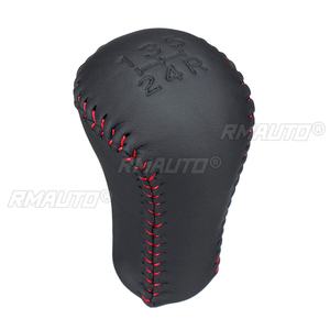 Universal Shift Knob Leather Car Gear Shift Lever Knob Stick for Toyota Trd Car Stick Shifter Knob Speed Faux Leather <b>Dropship</b> - Product Image 3