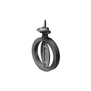 Vanne papillon série DKR en acier au carbone, à double embout, avec joint en caoutchouc PTFE pour température ambiante - Product Image 2