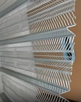 Grillage métallique expansé en acier galvanisé de 3/8 pouce, robuste, résistant à l'eau et au feu, pour renforcement de plâtre et stuc