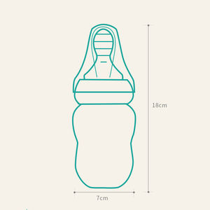 Cucchiaio in Silicone bottiglia neonato allattamento Sippy Cup biberon a tre usi biberon set alimentazione portatile - Product Image 4