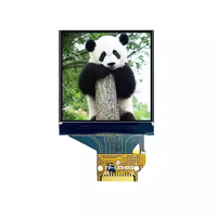 Professionelles 1,3 Zoll TFT LCD Display-Modul, gelötet, 12-Pin-Schnittstelle für Smartwatch- und Wearable-Geräteprojekte