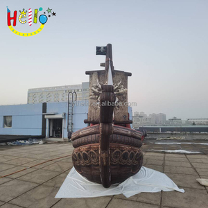 <span class=keywords><strong>Bateau</strong></span> <span class=keywords><strong>pirate</strong></span> gonflable géant simulé du Moyen Âge avec led - Product Image 3