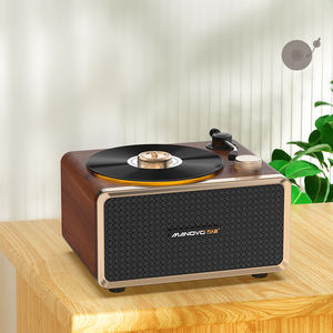 Manovo C1 60W Vinyl-Plattenspieler-Stil Lautsprecher 2-in-1 Tragbare Lautsprecher mit Aroma-Diffusor für Heim- und Bürodekoration - Product Image 4