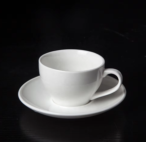 Vente en gros de tasses à cappuccino et à latte blanches simples, tasses à thé en porcelaine colorée, ensembles de tasses à <span class=keywords><strong>expresso</strong></span> et soucoupes en céramique - Product Image 6