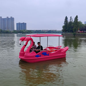 Bateau à pédales en polyéthylène Flamingo 4 personnes pour les loisirs dans <span class=keywords><strong>le</strong></span> lac - Product Image 1