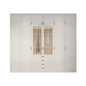 Armario Personalizado para Toda la Casa, Vestidor con <span class=keywords><strong>Puerta</strong></span> a la Altura del Techo, Armario Completo para Dormitorio - Product Image 5