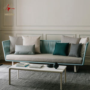 Conjunto de sofás seccionales para exterior, muebles impermeables para Patio, jardín, exterior, Hotel - Product Image 6