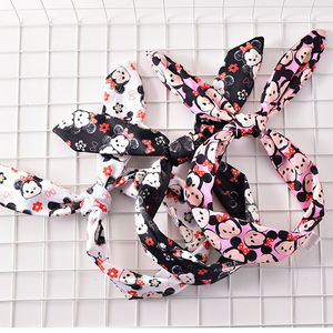 Haute garde filles réglable maquillage cheveux cravates mignon visage Spa fil bandeau pour la vente en gros - Product Image 2