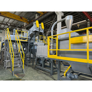 <span class=keywords><strong>เครื่อง</strong></span>จักรสายการผลิตรีไซเคิลขวดพลาสติกแบบอัตโนมัติ พร้อมระบบควบคุม PLC กำลังการผลิต 500 - 1000 <span class=keywords><strong>กิโล</strong></span>กรัม/ชั่วโมง พร้อมระบบล้างร้อน - Product Image 4