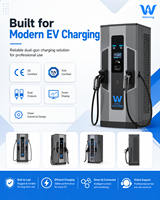 Cargador de CC para Vehículos Eléctricos de 40kW/160kW/480kW, IP54/IP55, Chademo/CCS/CCS2/GBT, Montaje en Suelo, Gestión de Cables, Nuevo, Certificado CE, 2 Años de Garantía