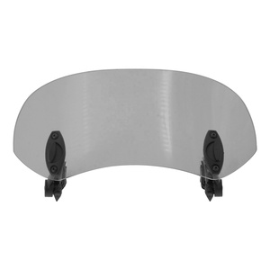 Déflecteur <span class=keywords><strong>de</strong></span> <span class=keywords><strong>Pare</strong></span>-<span class=keywords><strong>Brise</strong></span> <span class=keywords><strong>Moto</strong></span> Fumé/Transparent Réglable <span class=keywords><strong>Extension</strong></span> Universelle pour KAWASAKI, Honda, BMW, Harley - Product Image 1