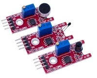 Kit d'apprentissage des robots compatible WAVGAT 37+8 avec 45 modules, composants électroniques et assemblages de câbles pour Raspberry Pi DIY