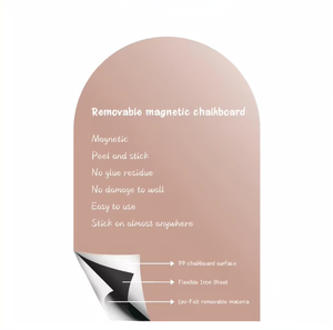 Adesivo magnetico rimovibile <span class=keywords><strong>per</strong></span> lavagna, si attacca e si stacca senza colla né residui dannosi alla parete, decorazioni magnetiche ad arco <span class=keywords><strong>per</strong></span> la <span class=keywords><strong>cameretta</strong></span> dei bambini - Product Image 5