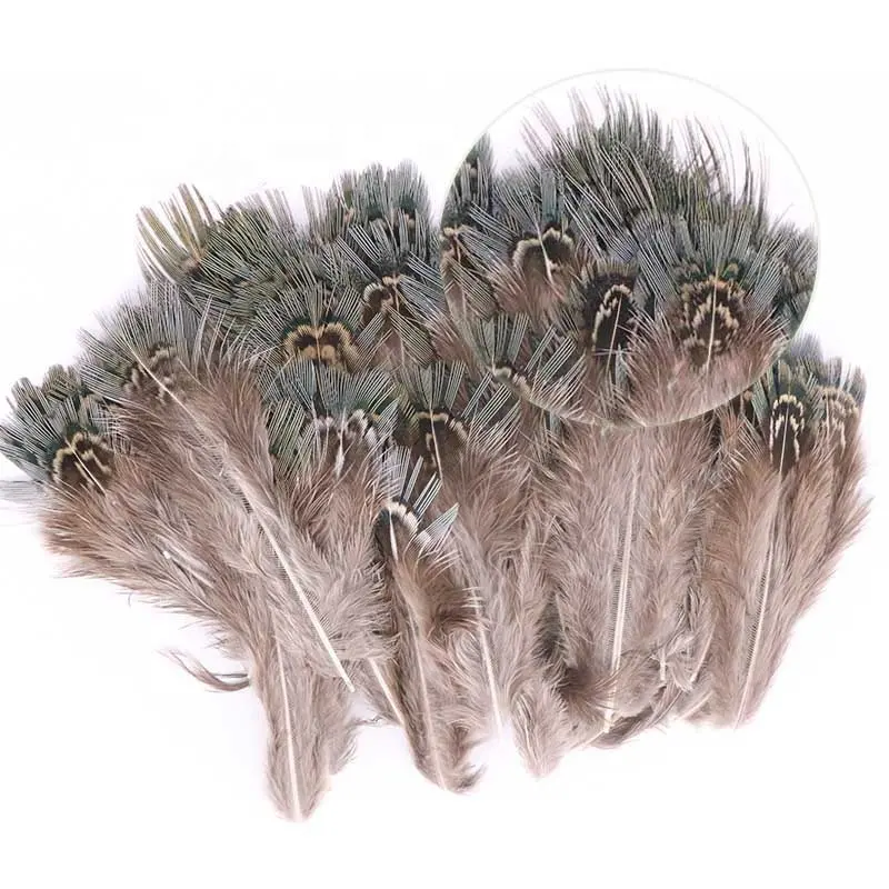 Plumas de faisán de pollo salvaje de colores naturales pequeñas plumas de pelo esponjoso para accesorios artesanales de ropa DIY