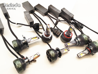 Luz Led de alta potencia H4 de alta potencia 360W Set 36000LM Coche H7 Luces 12V Led Faro Bombilla Lámpara Canbus Bombilla H1 H3 H4 H11Led
