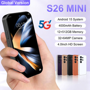 S26 Mini, Teléfono Móvil Portátil de 4.0 Pulgadas, 12+512GB, Doble SIM, 5G, en Inglés, Alemán, Francés, Español y Otros Idiomas - Product Image 3