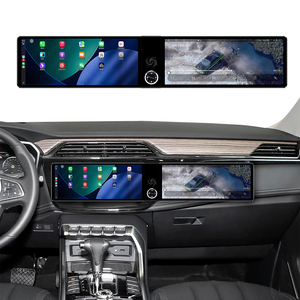 ZWNAV Double écran 24,6 pouces pour Ford Territory 2019-2021 <span class=keywords><strong>Android</strong></span> 15 Autoradio GPS Navi Tableau de bord numérique - Product Image 1