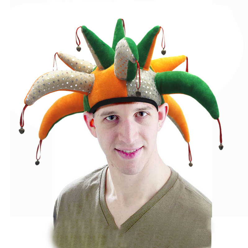 BESPORTBLE Bright Clown Hat For Costume Parties Funny