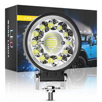 Phare LED DXZ haute puissance 4 pouces 33W à faisceau spot pour véhicules automobiles/tout-terrain, bateaux et camions - 12V-24V, ajustement universel