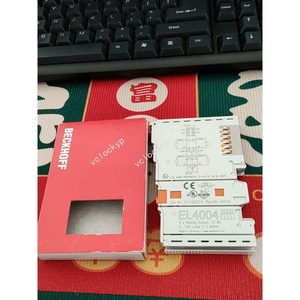1 ชิ้น โมดูลเอาต์พุตแบบอะนาล็อก Beckhoff EL4004 ใหม่ ของแท้จากเยอรมนี พร้อมกล่อง - Product Image 1