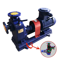 Suoto CYZ-A Pompa Minyak Sentrifugal Self-Priming Anti Ledakan Baja Tahan Karat 12-600m/h 1450-2900 RPM Bahan Bakar Bio Tekanan Rendah