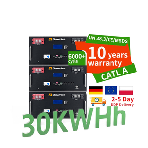 แบตเตอรี่ลิเธียมไอออนสำหรับเก็บพลังงาน Dawnice 20kw 30kw 40kw 51.2V 200ah 280ah 300ah 400ah 500ah 600ah 48V Lifepo4 - Product Image 1