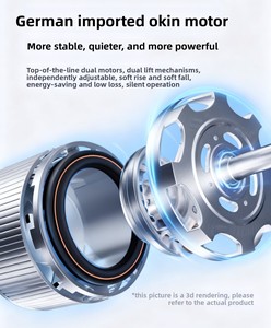 Người duy nhất điện có thể điều chỉnh sắt khung giường thông minh cơ giới điều khiển từ xa thiết kế hiện đại cho căn hộ khách sạn sử dụng đầy đủ/đôi - Product Image 6