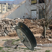 Poulie de scie à fil PRODRILL 200 mm type Tyrolite pour la découpe du béton dans le bâtiment et la machinerie