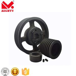 Poulie trapézoïdale Mighty SPB300-3020 à 1 gorge, diamètre de pas 300 mm, équilibrage statique G6.3, pour système de convoyeur, avec moyeu conique 3020, en fonte OEM - Product Image 6