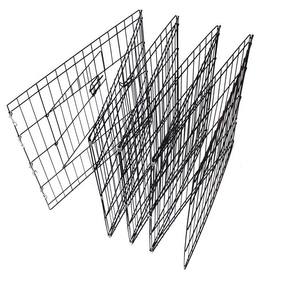 Opvouwbare Draad Grote Pet Hek Puppy Box Pet Box Pet Box Box 8 Panel Fold Hond Box Hek - Product Image 5