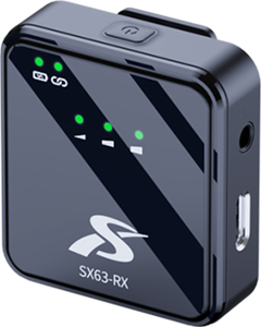 ไมโครโฟนหนีบแบบไร้สายสำหรับกล้องถ่ายวิดีโอสำหรับใช้ในสตูดิโอบันทึกเสียงได้มีขนาดเล็กมาก - Product Image 1