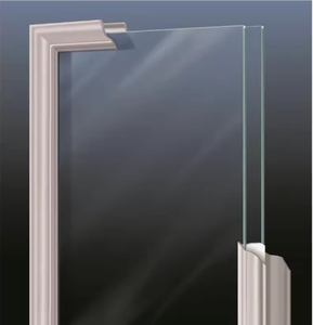 Fenêtres à double vitrage en aluminium creux de fabrication chinoise 22*64 pouces, cloisons intégrées, 15 panneaux transparents, entrée de villa industrielle - Product Image 3