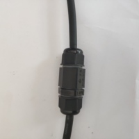 Connecteur de câble d'alimentation personnalisé anti-siphon 2-5 broches, étanche IP67/IP68, prise femelle vers mâle avec une tension de 50V-250V et une intensité de 2A-10A