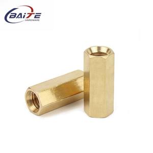 Connettore distanziatore distanziatore esagono dado in ottone - Product Image 6