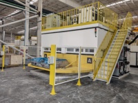 Robot Waterjet 6-Axis Terbalik BBET Intelligent dengan Inti Pompa Akurasi Tinggi untuk Pemotongan Tugas Berat Suku Cadang Dirgantara dan Otomotif
